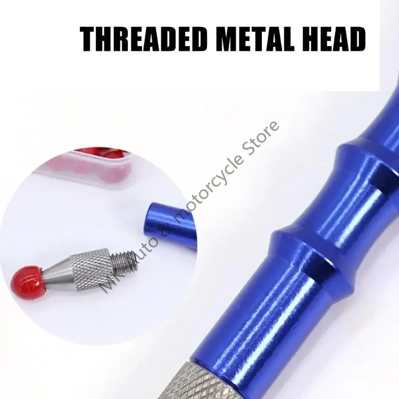 F62F 30pcs/50pcs Dent Repare Hammer Manual Herramienta hacia abajo con cabeza superior Accesorios herramienta