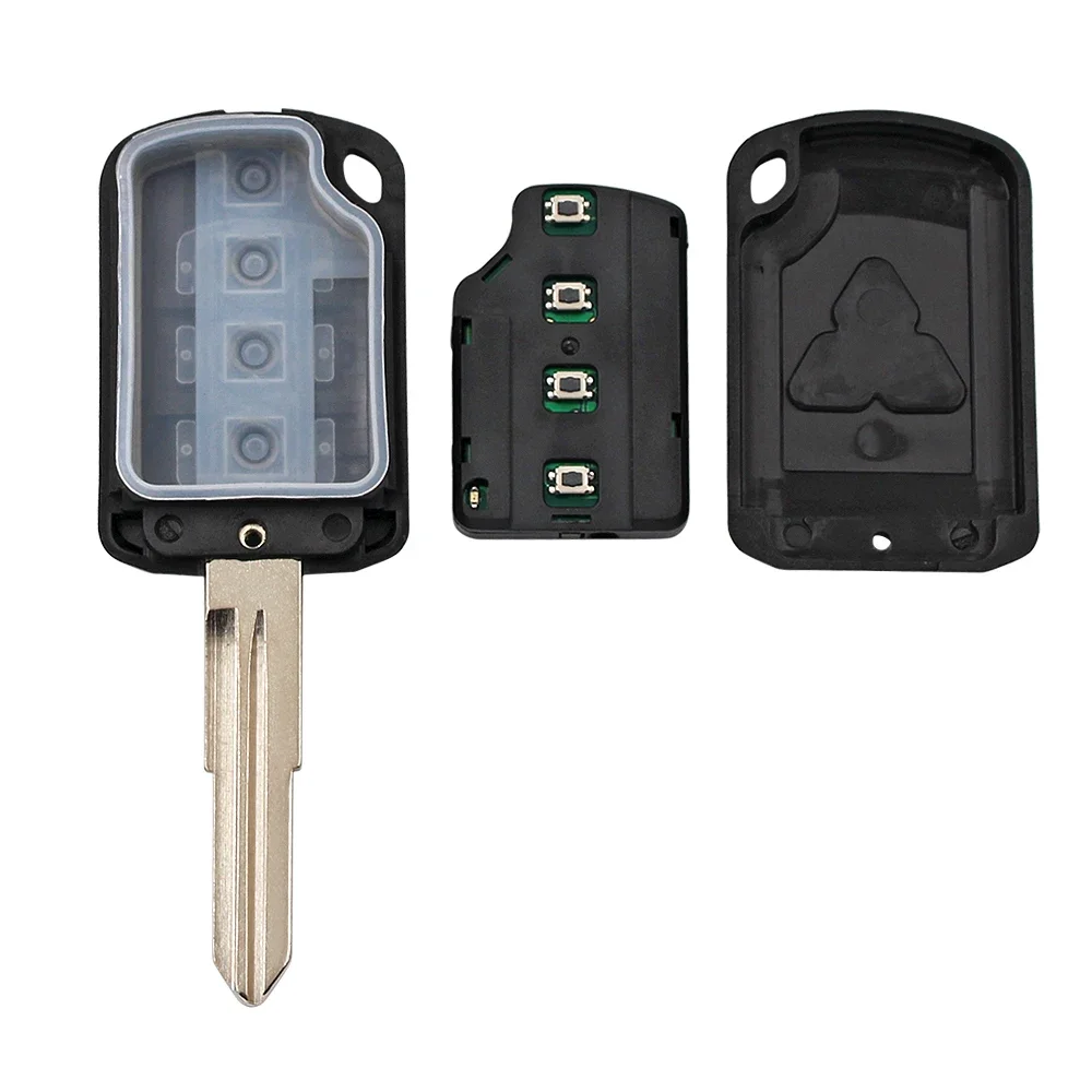 2 Button Remote Key Fob 434MHz ID47 Chip for Mitsubishi Eclipse Cross GK1W/2W/9W 2017 2018 2019 2020 P/N 6370C134 FCC: J166E