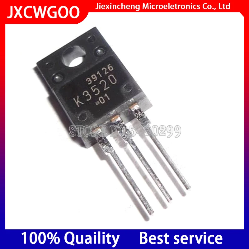 10 stück 2SK3520-01MR K3520 2SK3520 TO-220F 8A/500V MOSFET Neue original