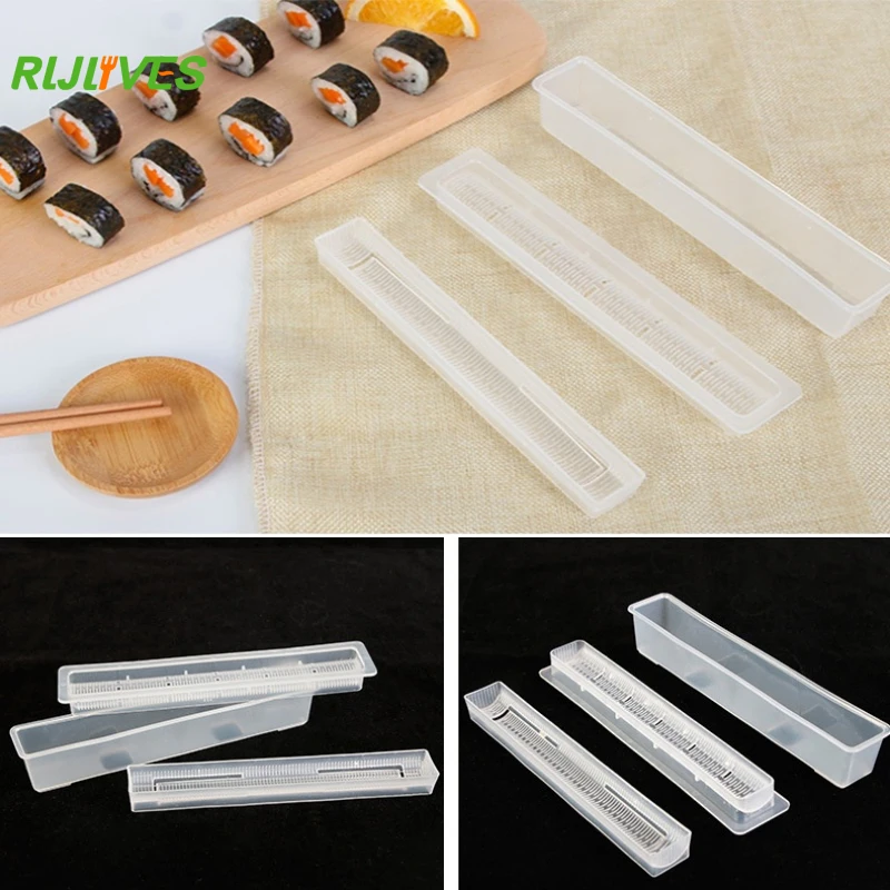 Rollo japonés de Sushi, molde de bola de arroz para Sushi, molde para hornear Sushi, utensilios de cocina, accesorios de cocina