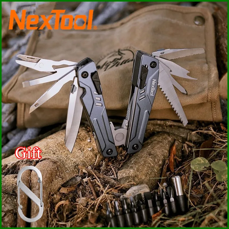 

Мультитул NexTool Сейлор Pro 14 в 1, складные плоскогубцы, портативная фотоотвертка, многофункциональные инструменты для кемпинга на открытом воздухе