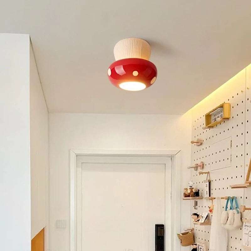Minimalist Cream Recessed Downlight Art Decor Lighting Unique Design For Hallway Foyer Bakery Children Bedroom