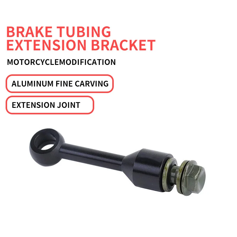 

Stainless Steel Aluminium Alloy Motorcycle Brake Fluid Hose Extension Bracket Tubing Universal M10 Brake Hose For RCS Spare Part