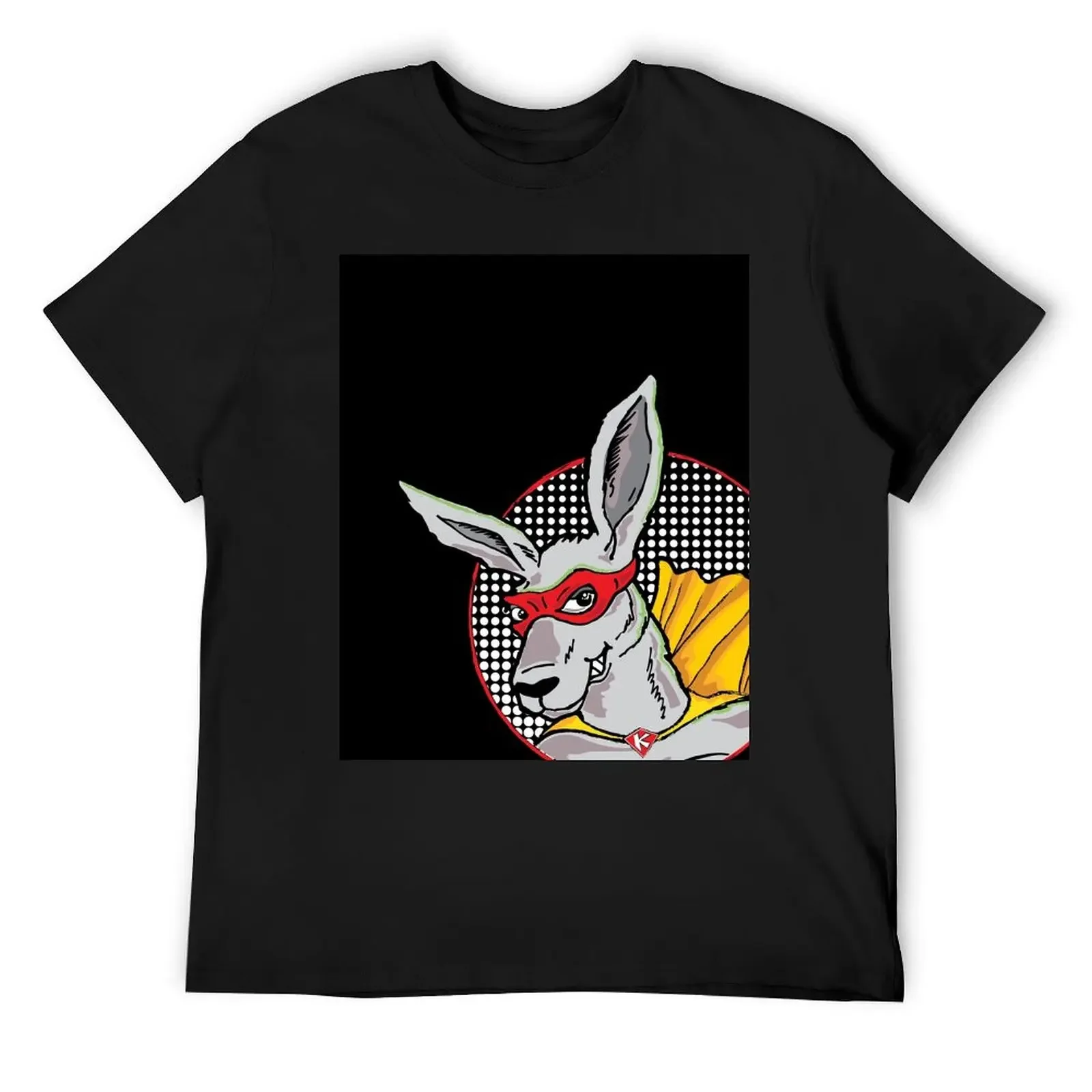 Super Pop Art Kanga T-Shirt oversizeds boys whites mens t shirts casual stylish