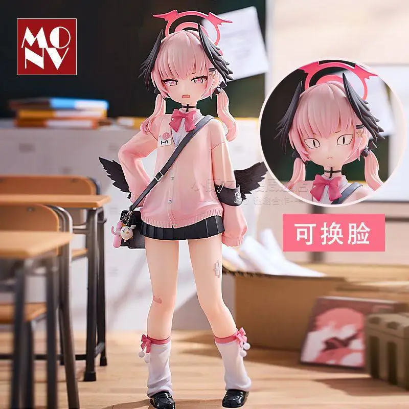 

MONV Blue Archive Shimoe Koharu Figure Cute Anime School Girl Desktop Decoration Collectible Statue For Anime Enthusiasts Gift