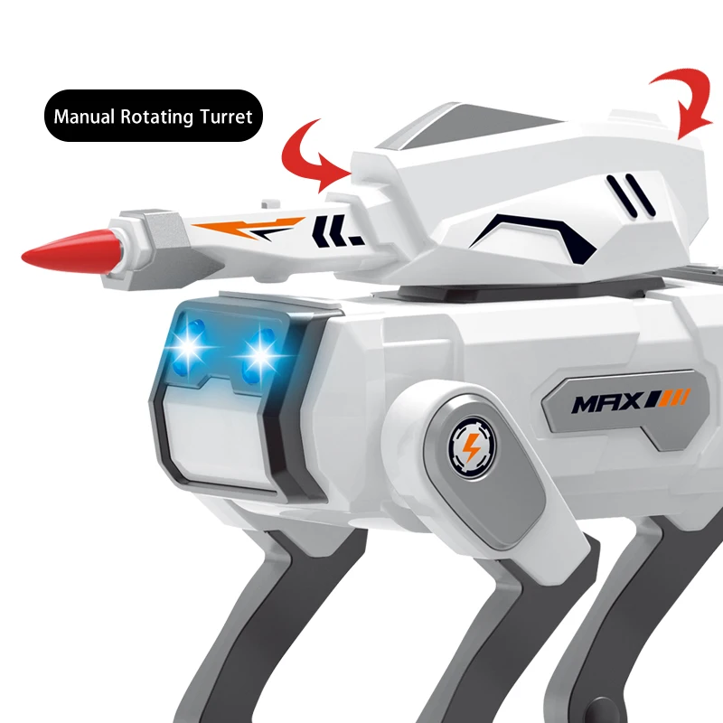New smart robotic dog with voice interaction, dancing, bionic, mechanical dog, children's talking, glowing music toy