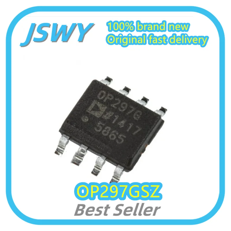 (5/50pcs) Dual Operational Amplifier OP297GSZ OP297G OP297 SOP8 OEM Ships Fast Electronic Component for DIY Projects
