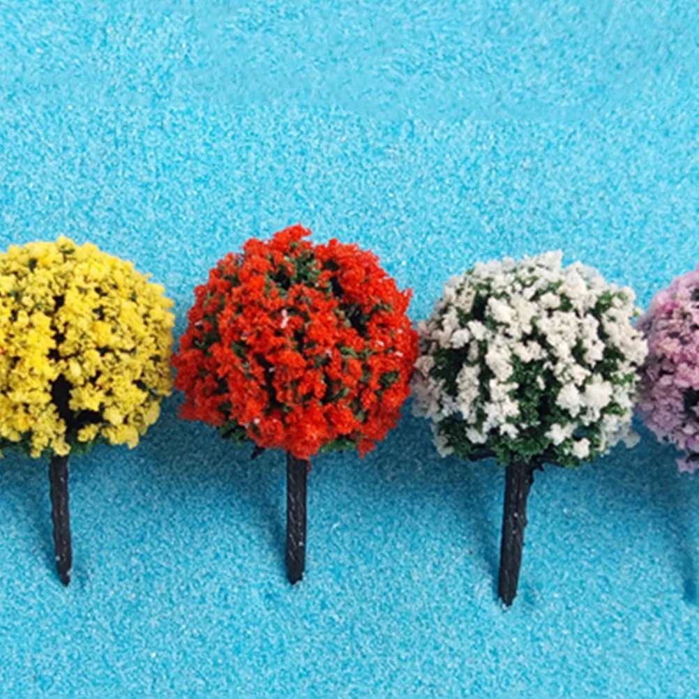 

Green Scenery Landscape Model Mini Flower Tree Home Decor Accessory Trees Outdoor
