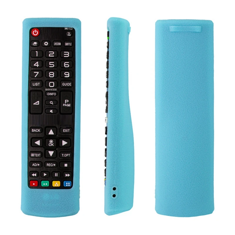 Protective Silicone Sheath 5-Pack For  AKB-Series TV Remotes, Including AKB73715601, AKB75095308, AKB75375604 Covers