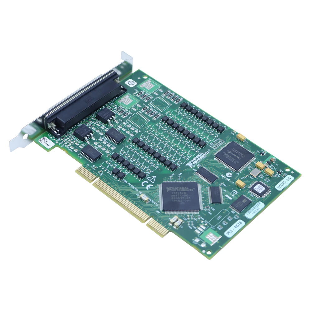 FOR NI PCI-6518 32-Channel ±30 V 16 Sink/Source Inputs 16 Source Outputs Bank-Isolated Digital I/O Card 37-Pin D-SUB Genuine