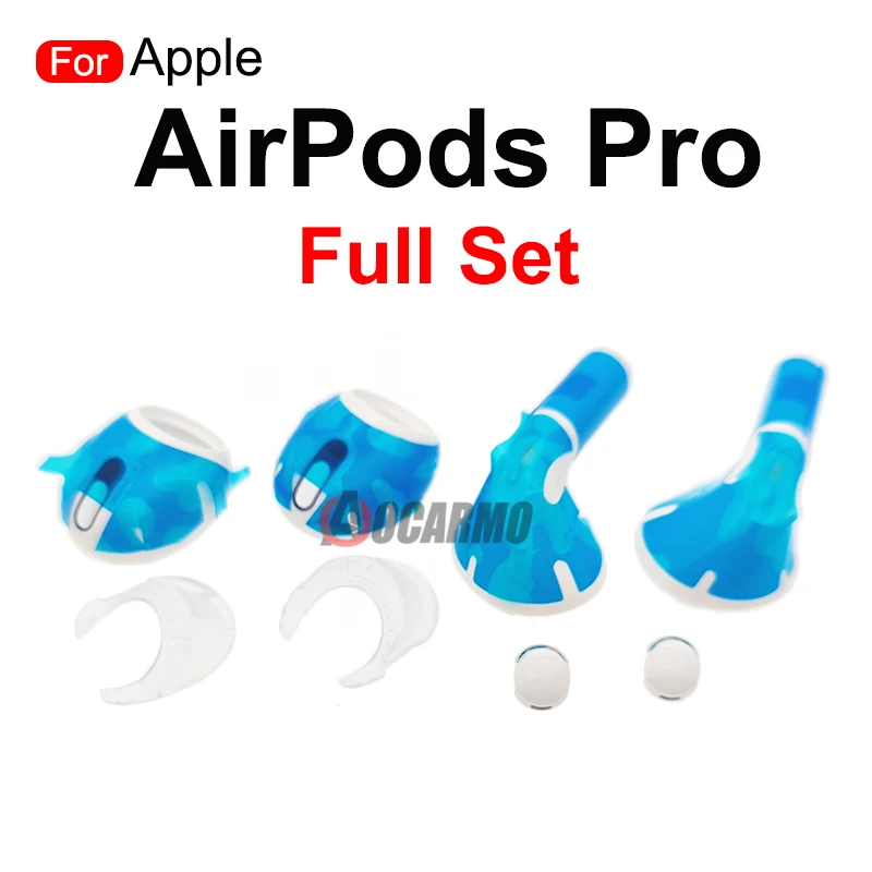 Earphone Complete Housing Case Shell Bottom Charging Contact Point Replacement Parts For Apple AirPods Pro