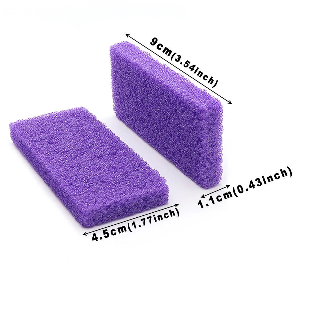 100 Pz Piede Pietra Pomice Piedi Rimozione Del Callo Strumenti di Pedicure Esfoliante Del Piede Scrubber Rimozione Della Pelle Morta Riparazione Tallone Screpolato