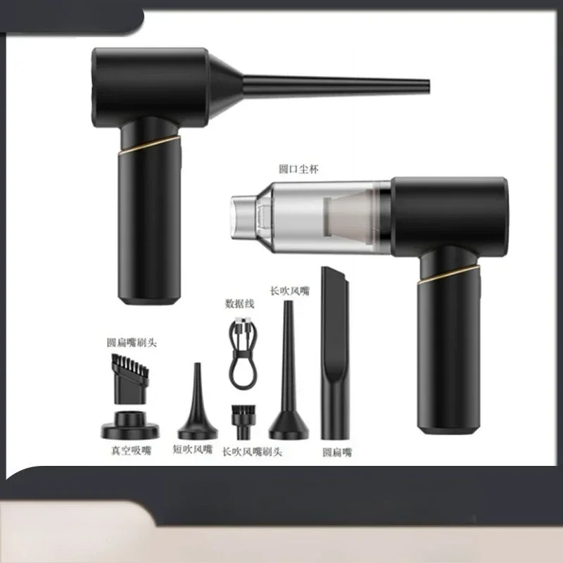 مكنسة كهربائية جديدة للسيارة عالية الطاقة للمركبات اللاسلكية المحمولة بالشفط والنفخ المنزلي المتكامل شفط كبير 16000Pa #3