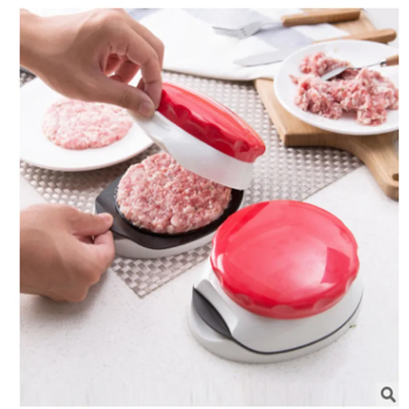

Бытовой ручной пресс для гамбургеров и мяса, портативная фотоформа, простой инструмент «сделай сам» для чистки гамбургеров, кухонные принадлежности, гаджеты