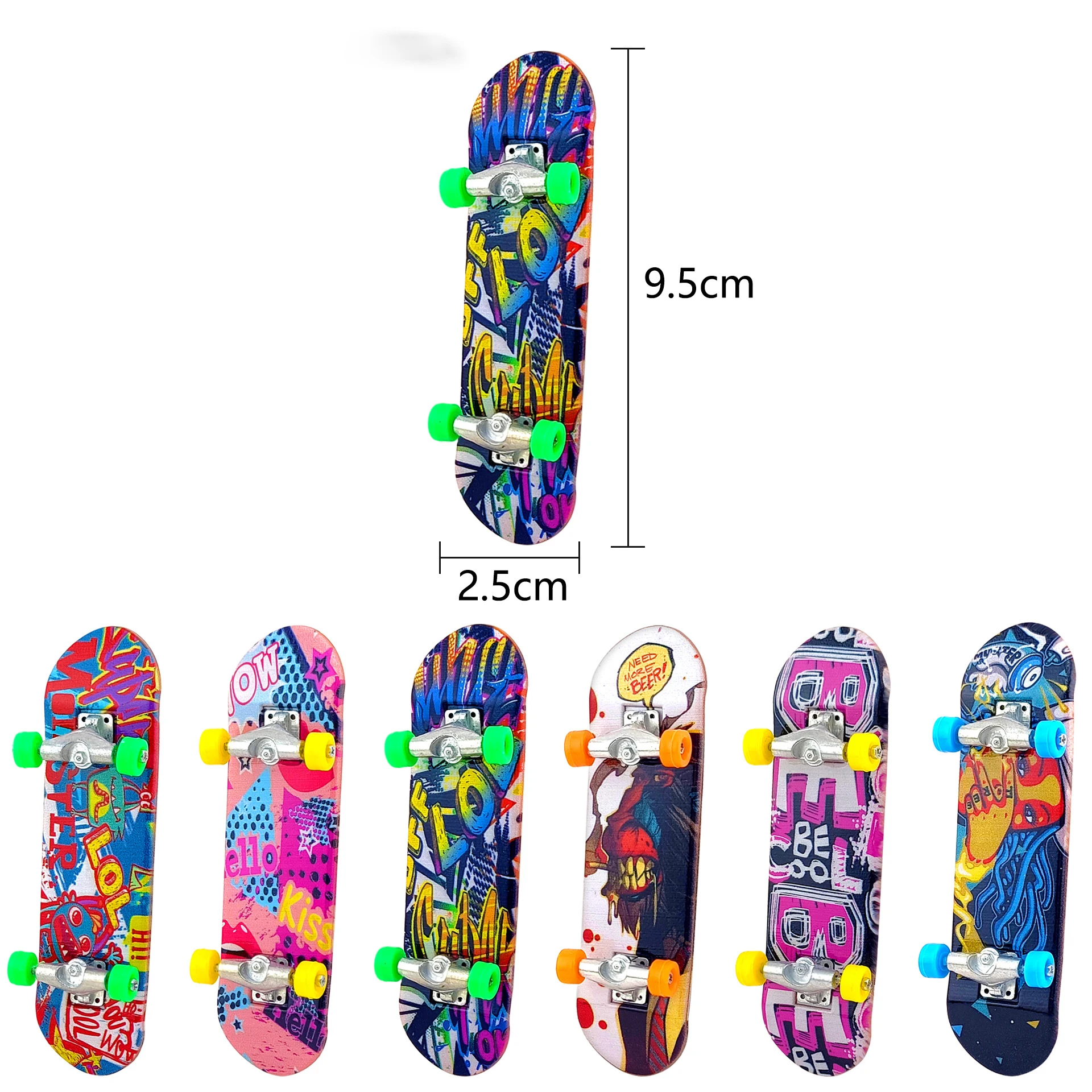 5 pz/borsa Finger Board Puzzle Sport Mini Gioco Da Tavolo Punta Delle Dita Skateboard Ragazzi E Ragazze Alleviare Lo Stress Bomboniere Di Compleanno