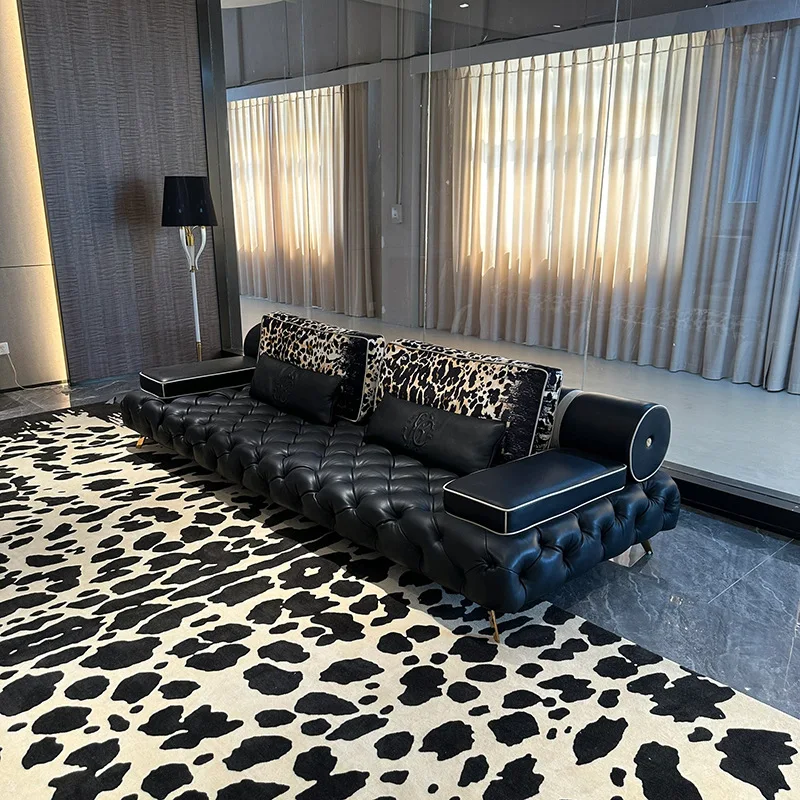 Włoska minimalistyczna prosta sofa