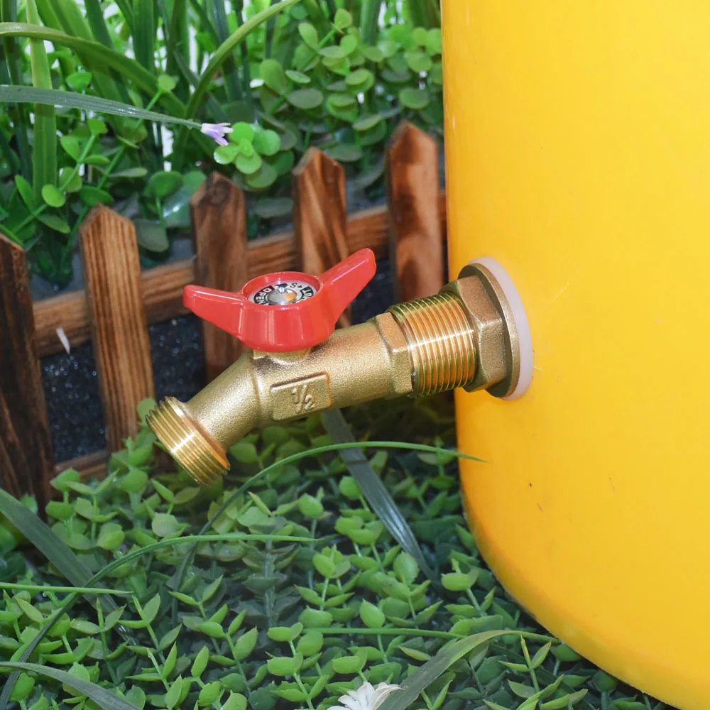 3/4 inch Brass Rain bucket Faucet Thread Connector Garden Faucet 3/4 inch NPT BSP Male Hose Thread Of Outdoor Hose Valve