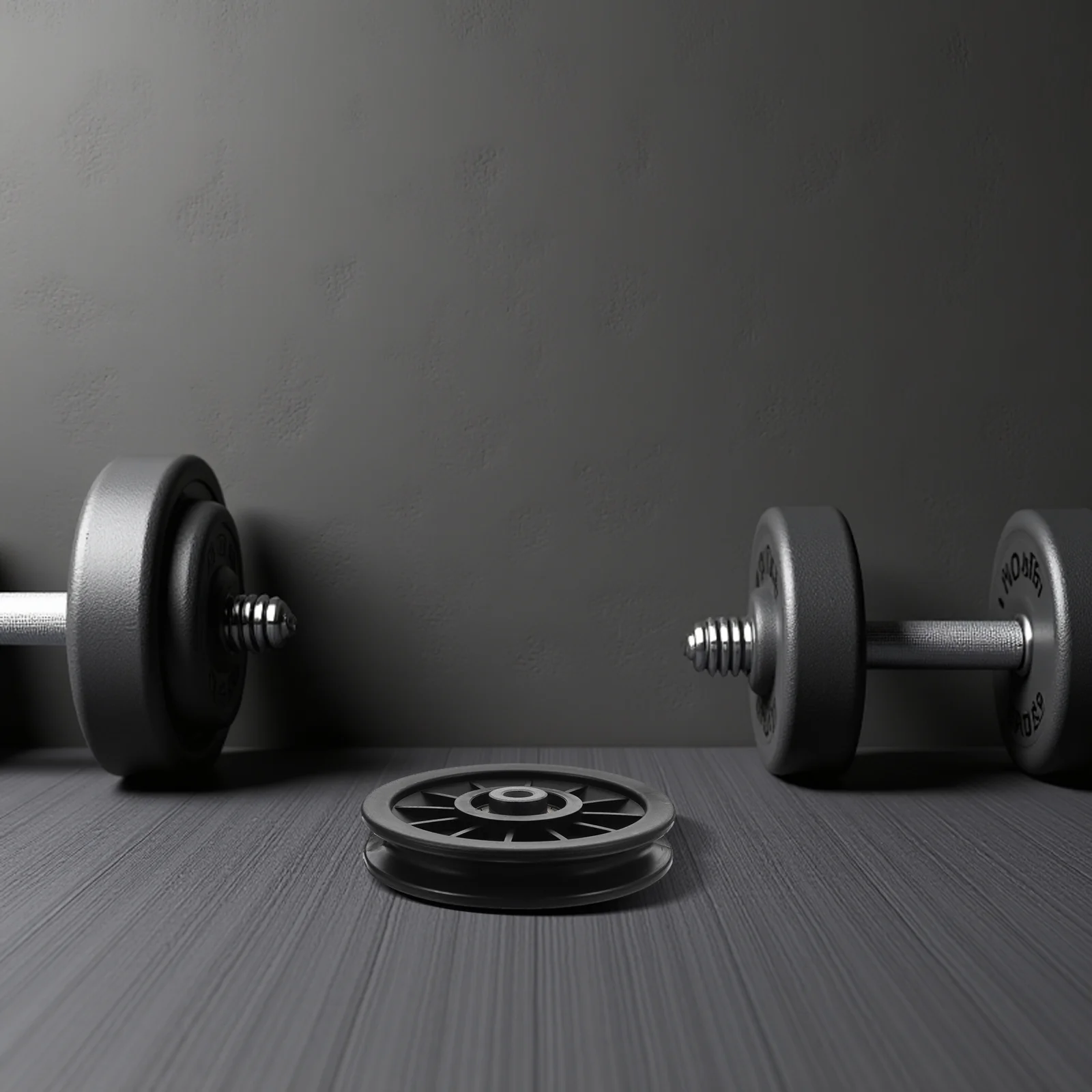 

2Pcs Gym Pulley Accessories Black Large Groove Wheel Pulley Durable Wearproof Bearing Replacement Parts for Home Cable Machine