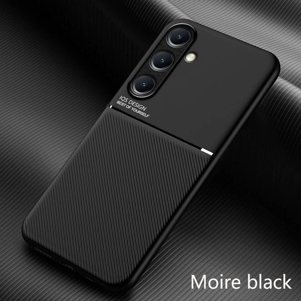 

Leather Case for Samsung Galaxy A26 5G A 26 Car Magnetic Holder Silicone Protection Hard Shockproof Phone Cover SamsungGalaxyA26