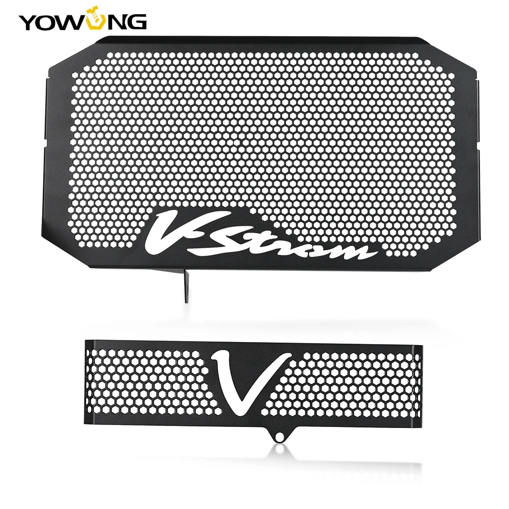 

DL650 2004-2011 For Suzuki V-STROM VSTROM DL 650 VSTROM650 Motorcycle Radiator Grille Guard Protector Grill Cover Protection