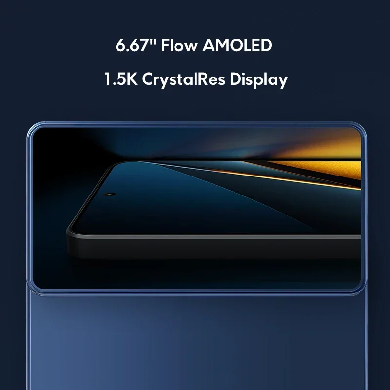 Глобальная версия POCO X6 Pro 5G 256 ГБ/512 ГБ Размер 8300-Ультра 67 Вт 64 МП Тройная камера 6,67 дюйма 1,5 К точечный дисплей 120 Гц 5000 мАч NFC