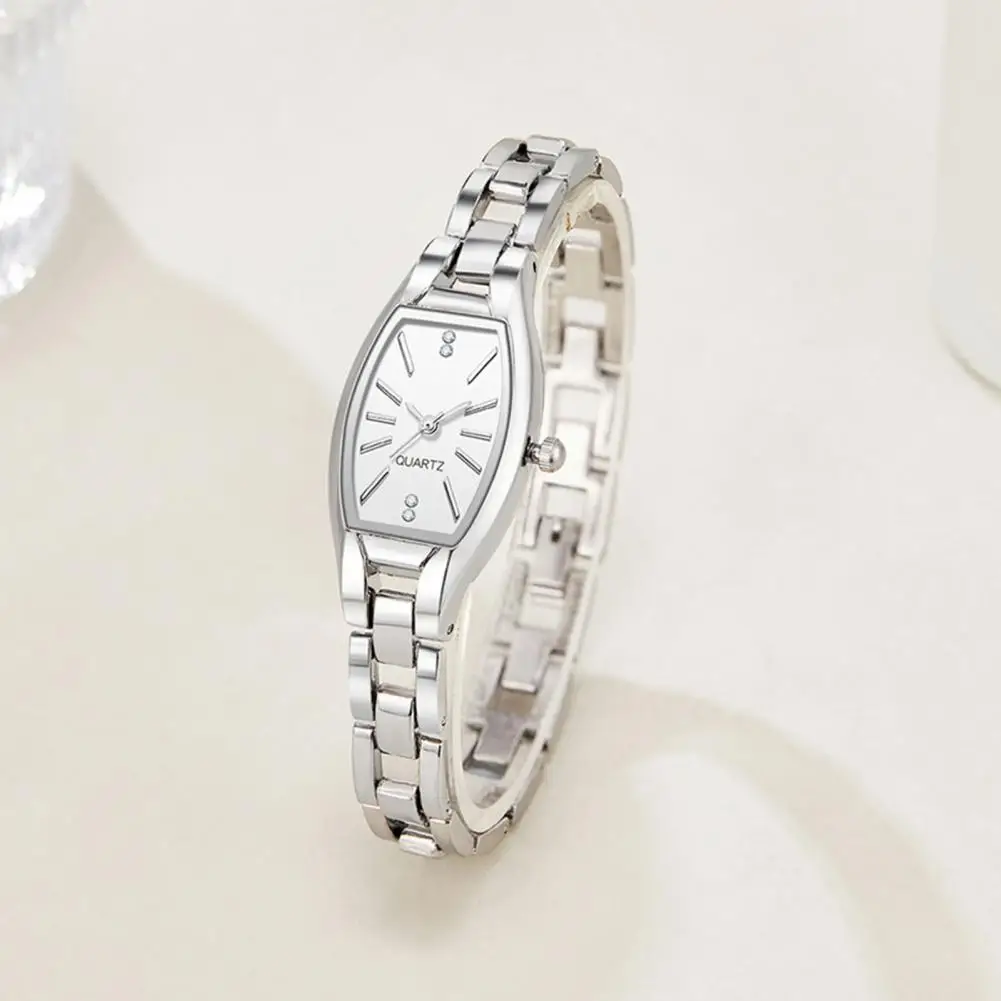 Fashion Quartz Watches for Women Slim Metal Band Bracelet Watch Elegant Simple Dial Dress Wristwatch Birthday Anniversary Gifts