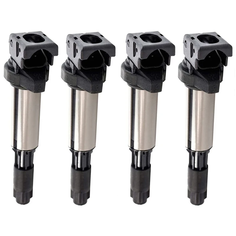 

4Pcs Ignition Coil For-BMW-3 5 7 Series X3 X5 X7 E46 E60 E65 Coil Ignition 0221504100 12137551260 12131712219