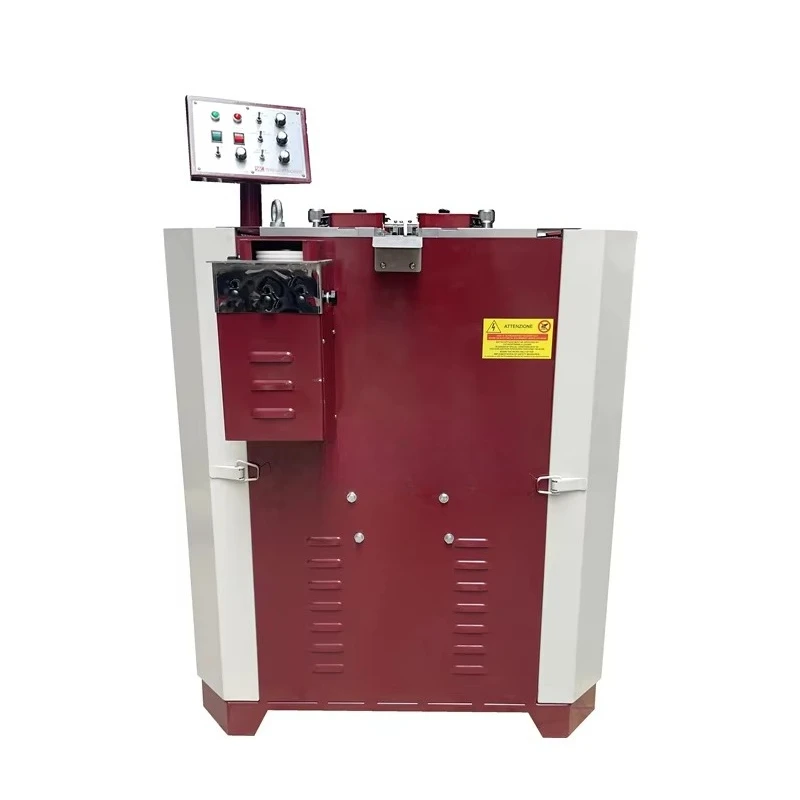 Four Wheel Belt Making  Edge Buffing Leather Grinding Machine