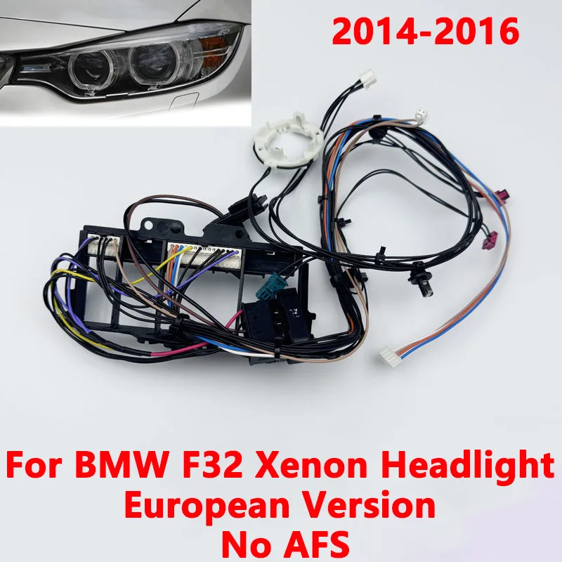 

Для BMW 4 серии 420 425 428 F32: внутренняя проводка фар, группа разъемов, жгут проводов фар в сборе