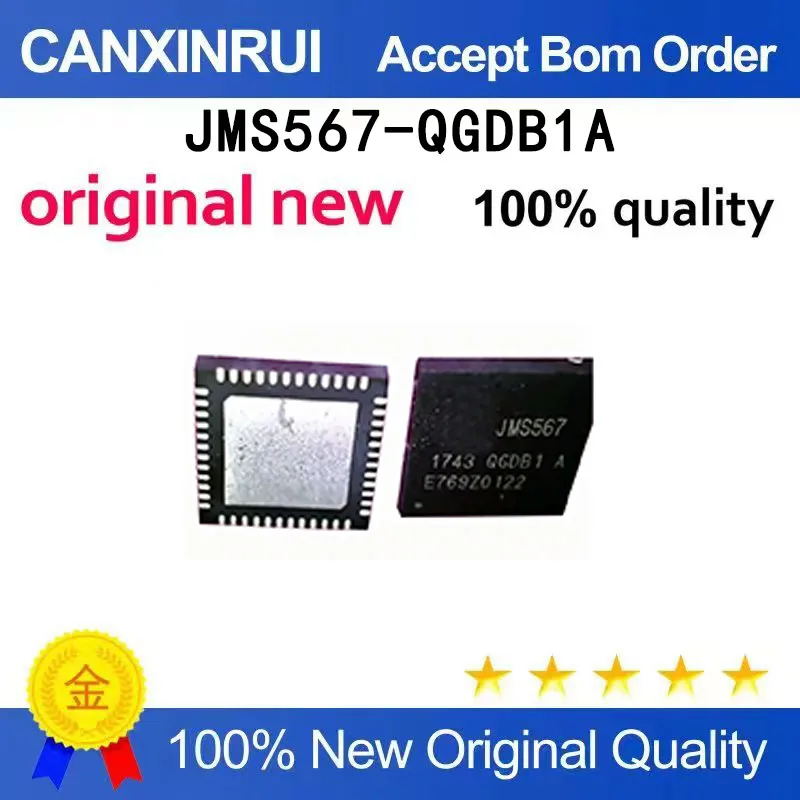 (5pcs-100pcs）JMS567-QGDB1A JMS567 brand new QFN48