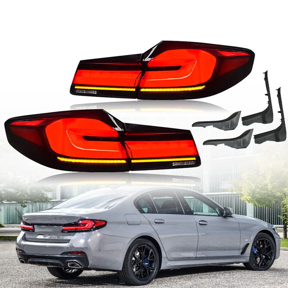 

Car Led Tail Lights For BMW 5-Series 2018 2019 2020 Modified G30 G38 Led Rear Brake Lights Assembly Automotive Accessories