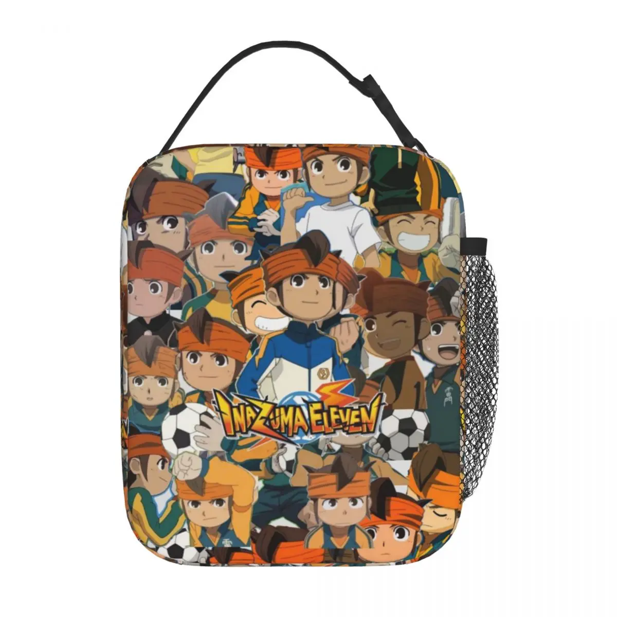 

Изолированные ланч-боксы Inazuma Eleven: Victory Road Merch Food Box INS Модный ланч-бокс с термохолодильником для школы