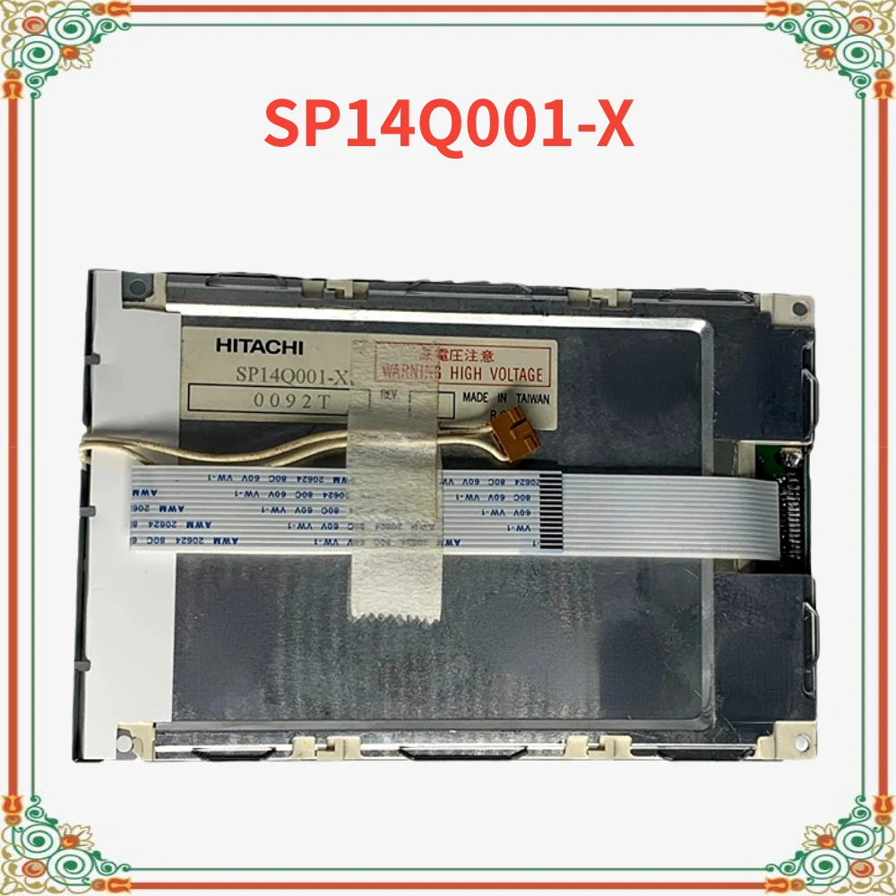 기존 5.7 "인치 SP14Q001-X SP14Q001 SP14Q001 X STN 자수 기계 사출 성형기 LCD 화면