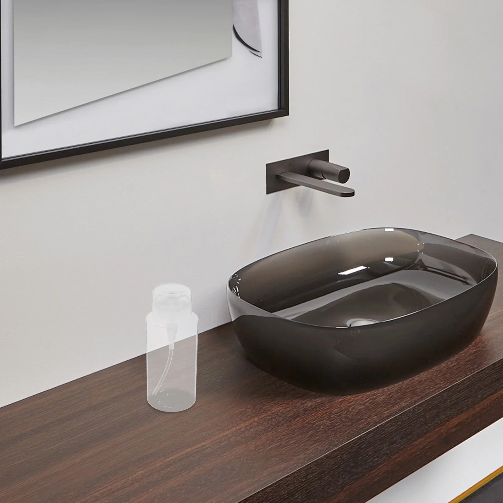 1 قطعة زجاجة مزيل ماكياج بلاستيكية متينة للحيوانات الأليفة مضخة ضغط زجاجة السفر للوجه العناية بالبشرة لوشن الحبر #6