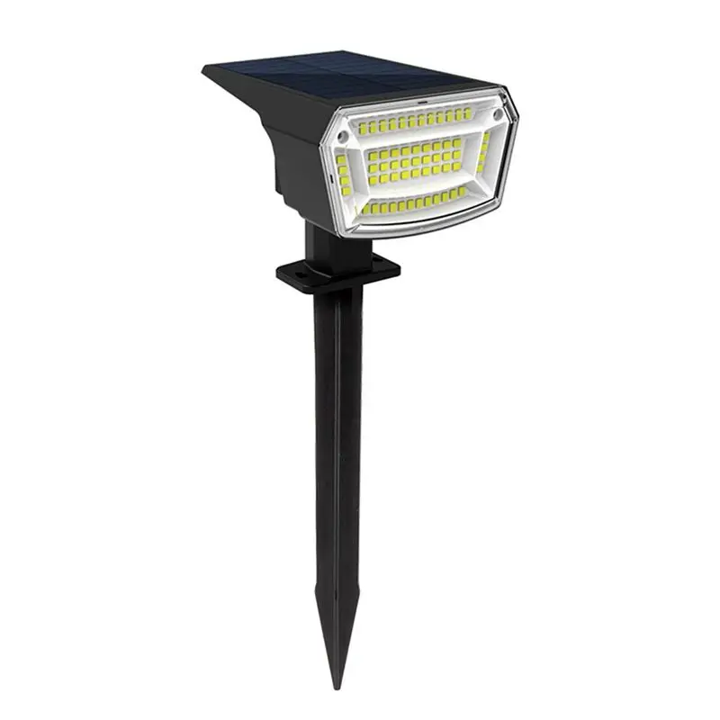 AB13-Solar Powered Outdoor Spot Lights With 59 LED, Waterproof IP65 Auto Rating, Automatic On/Off Function, 3 Lighting Modes