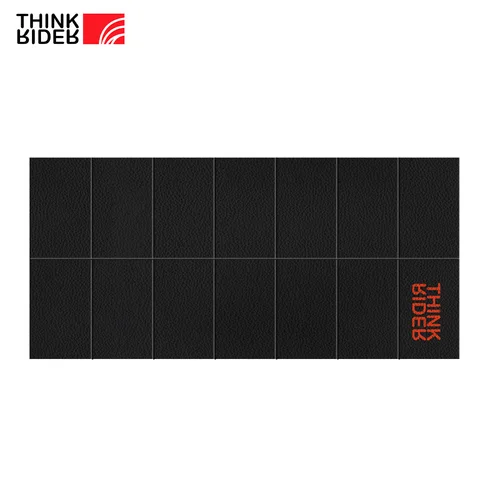 Imagen 1 del producto Estera de entrenamiento Thinkrider, estera de Yoga para bicicleta, bicicletas, estaticas, estera de ejercicio para entrenador, flotador de entrenamiento