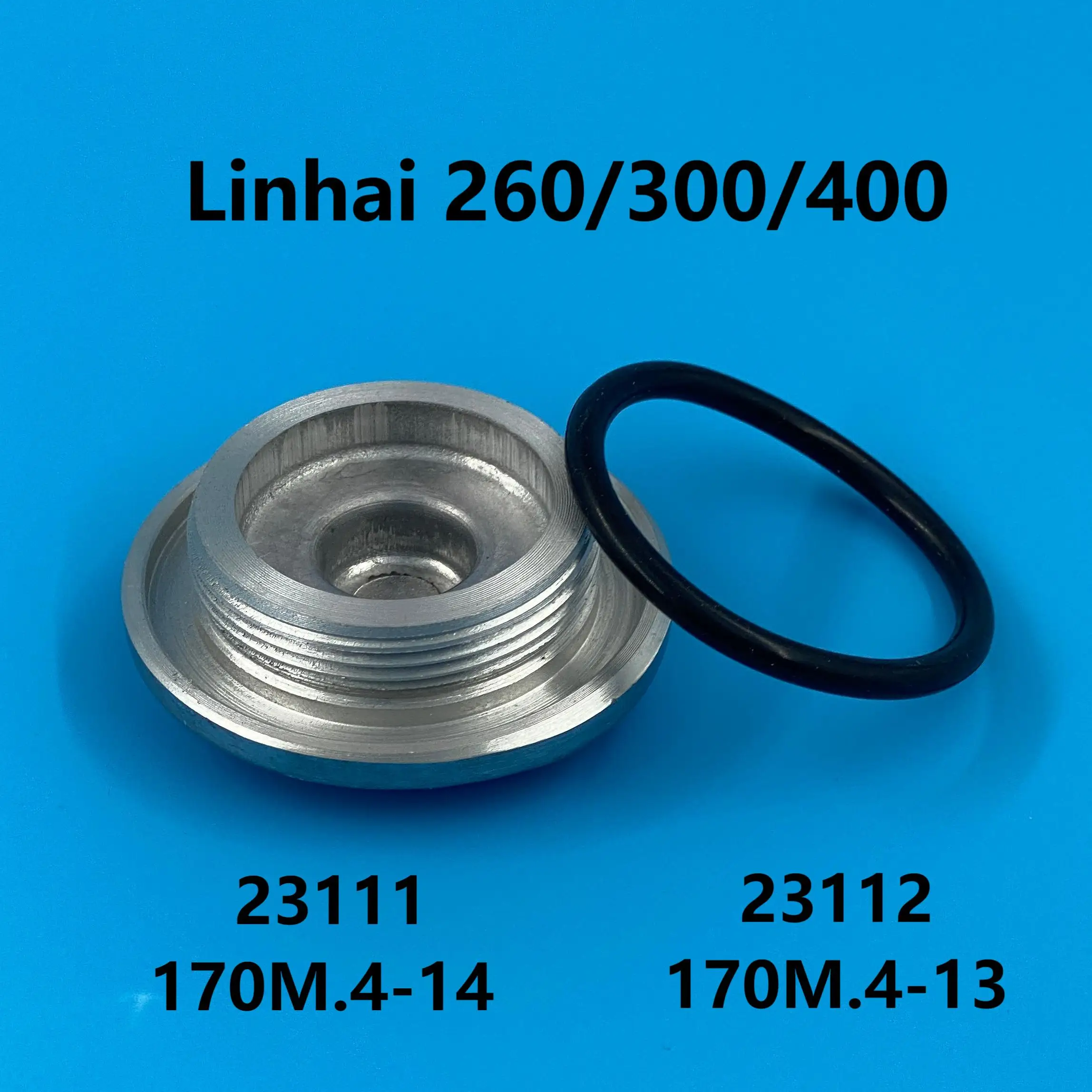 Oil Cap Drain Plug with O-ring For Linhai 260 300 400 LH260 LH300 LH400 23111 23112 ATV UTV CUV CARRY Classic T3b EFI Goon Demon