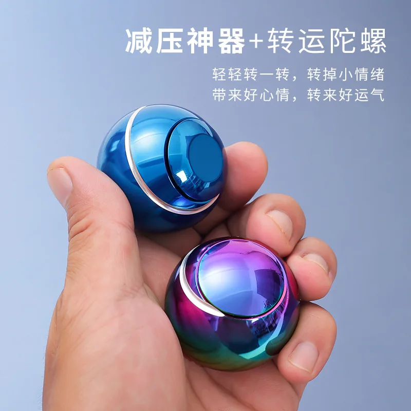 Premium Metal EDC Spinners Fidget Toys for Adult Stress Relief Focus Durable Smooth-Bearing Desktop Toys for Office & Anxiety