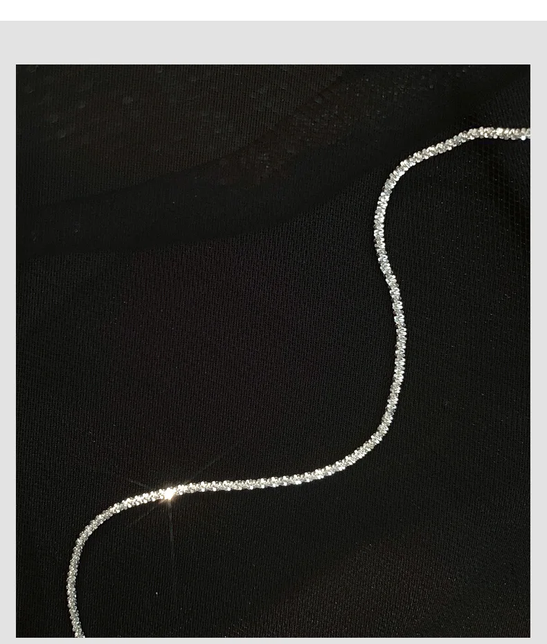 100% 925 Sterling Silver Snake Chain Pearls Anklets For Women Fashion Silver 925 Jewelry Wholesale DA387