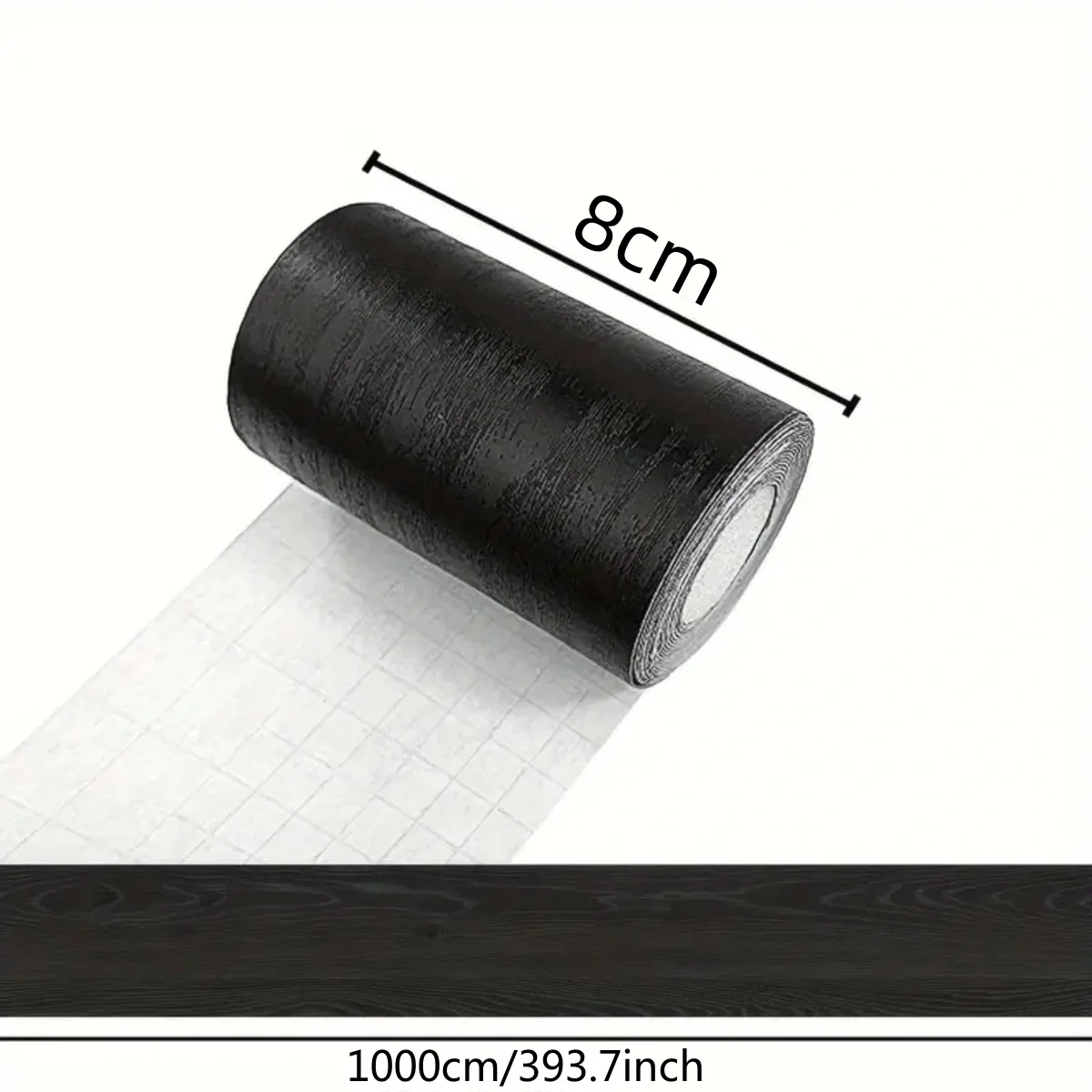 5mx8cm Refurbished self-adhesive edge banding, furniture, wardrobe frames, border sealing strips, decorative beauty, seam repair