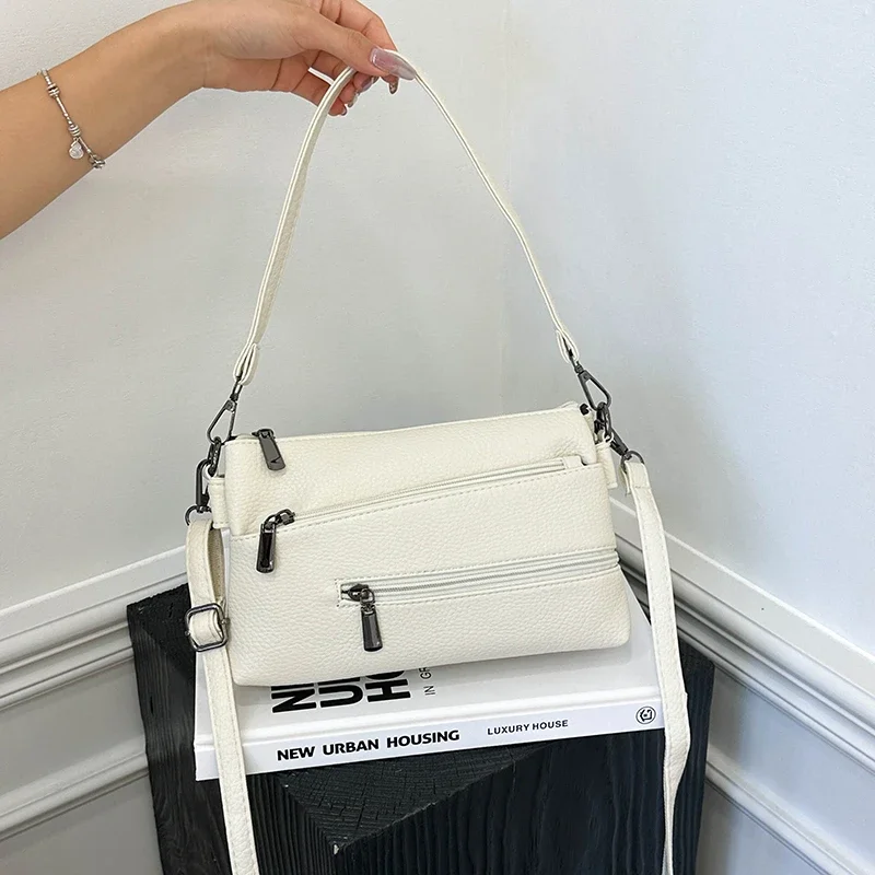 

Classic Tote Bag In Premium Leather For Ladies, Spacious And Elegant By Famous Designer With Sturdy Handles