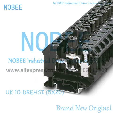 Fuse modular terminal block, UK 10-DREHSI (5X20), Disconnector, QCB NH1 250A, Busbar installation, QCB-NH1-250A