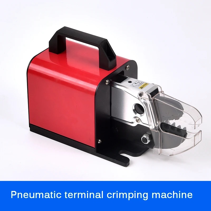 

Multifunctional Pneumatic Crimping Pliers Cold Pressing Interchangeable Terminal Crimping Machine With Foot Switch 0.25-16mm2