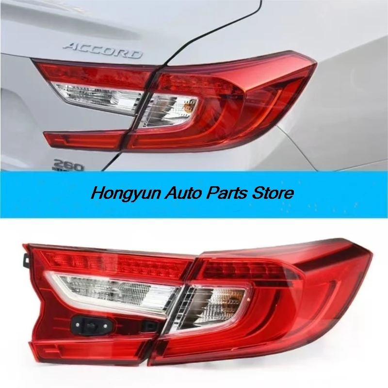 Honda Accord  Petrol Version 2018 2019 2020 Car Rear Tail Light Brake Lights Reversing Lamp Cover Auto Taillight Assembly