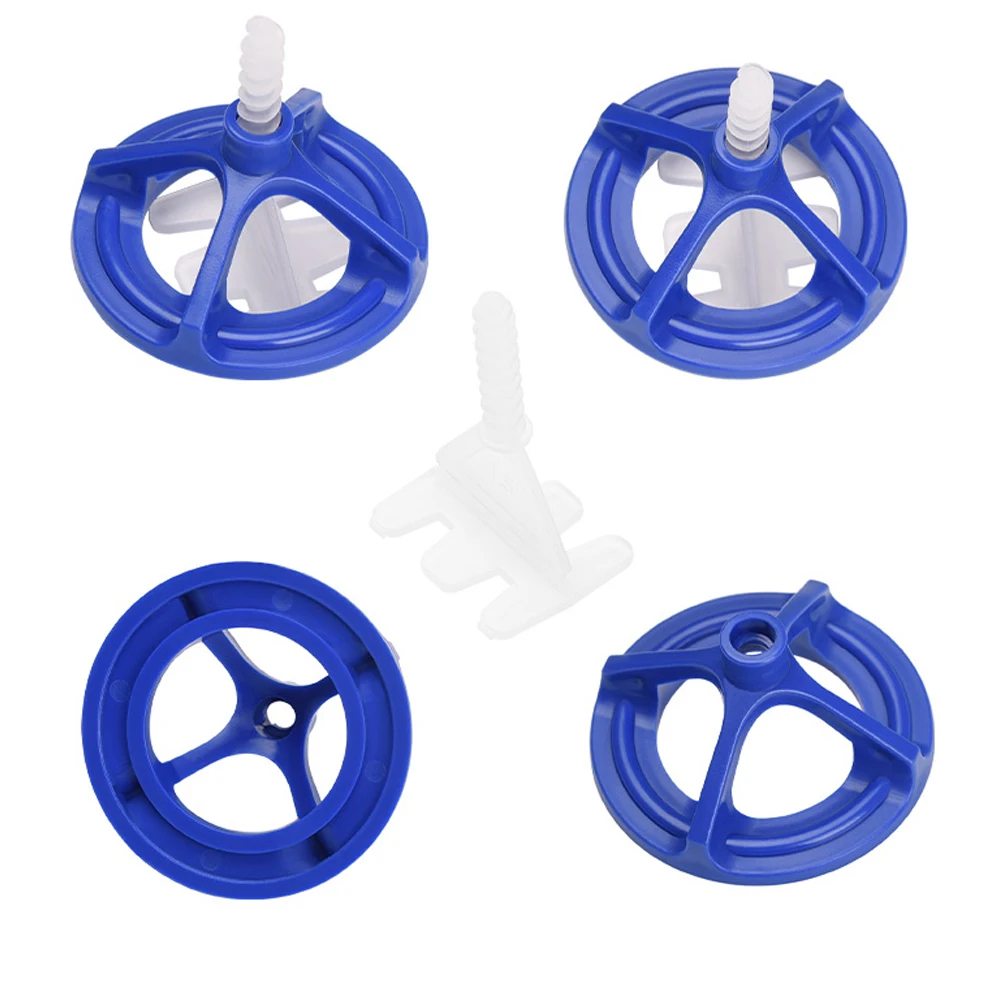 50/300Pcs Ceramic Tile Leveling System Clips Spacers Straps Spiral Wadge for Tile Laying Wall Floor Fixing Construction Tools