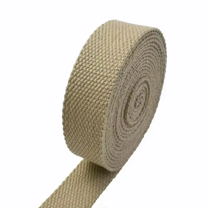 10M Cotton Webbing Tape for Bags & Sewing