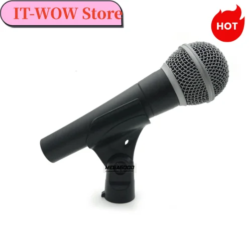 TOP Quality Professional SM Dynamic 58LC 58S Wired Microphone with Real Transformer For Performance Live Vocals Karaoke Stage