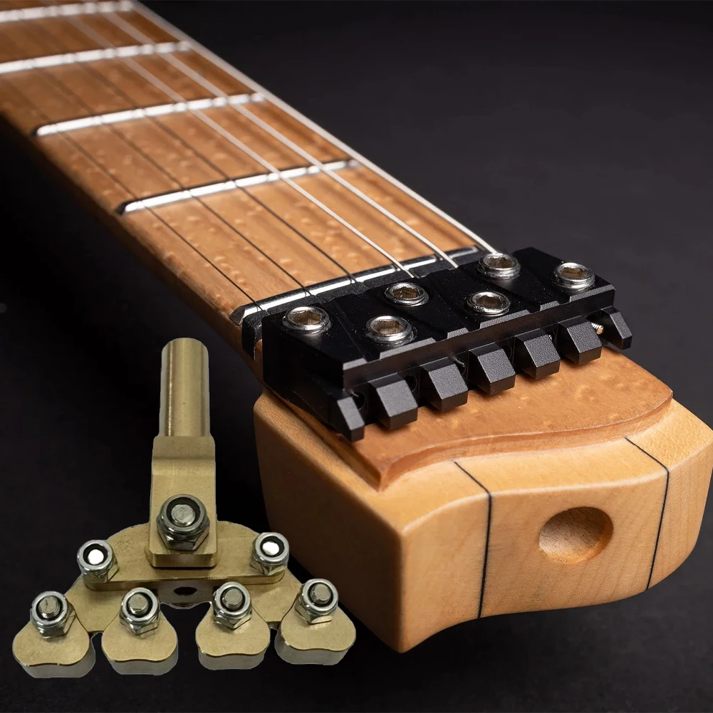 

Guitar Fractal Fret Press Repair Tool Fret Board Repair Tool Variable Radian Pressure Head Suit for Various Radius Fretboard