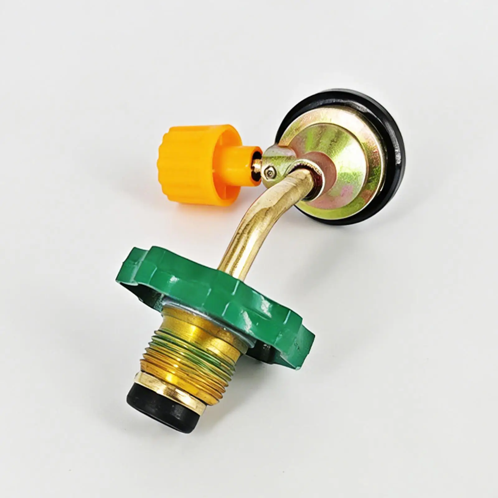Gas Tank Adapter Easy to Control Essential Gear Butane Canister Refill Valve Gas Tank Bottle Connector for Travel Outdoor Hiking