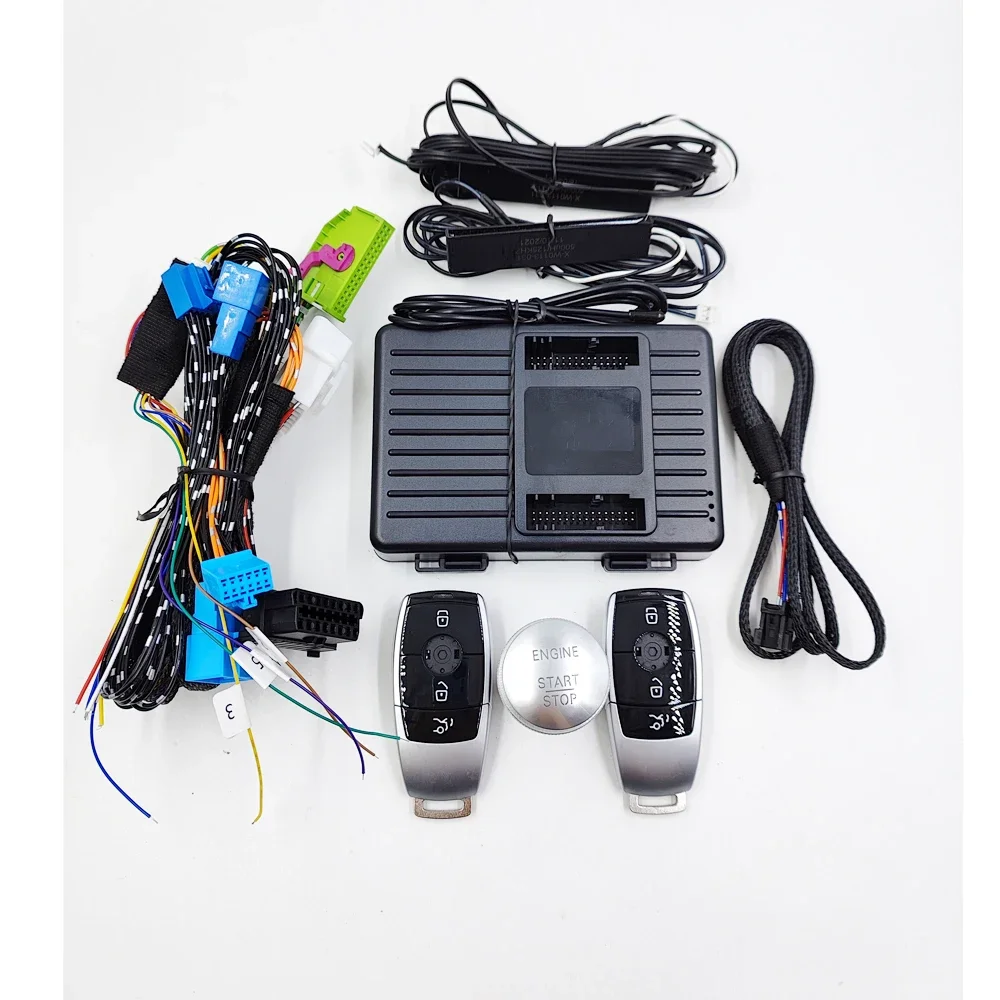 

For Mercedes Benz ML/GL X166 Year 2013 to 2015 Car Add Push to Start Stop System Remote Starter System and Keyless Entry System